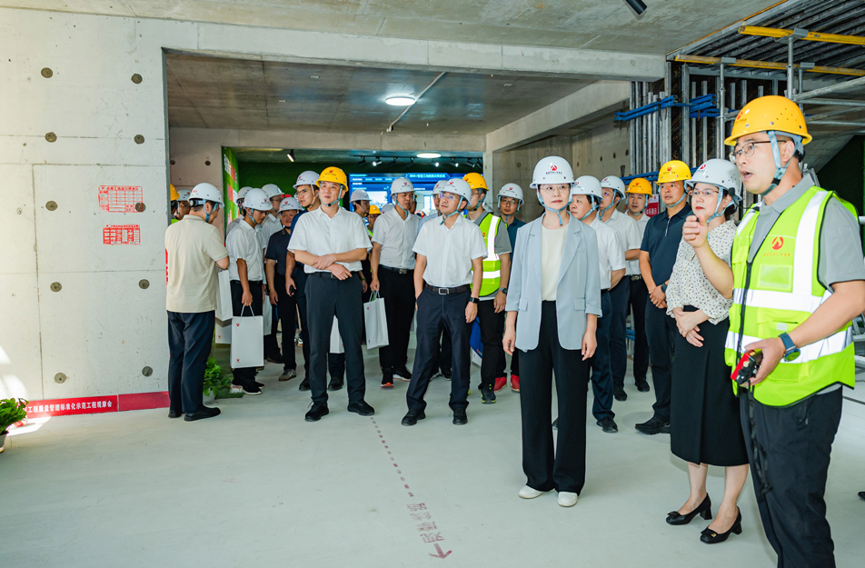 2024 年江西省住房城鄉(xiāng)建設(shè)系統(tǒng)“質(zhì)量月”工程質(zhì)量管理標(biāo)準(zhǔn)化示范工程現(xiàn)場觀摩會